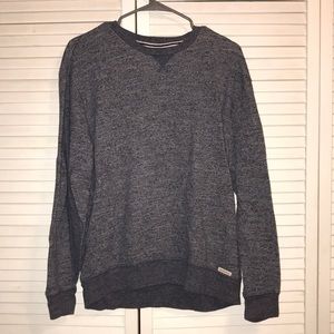 Men’s blue crew neck